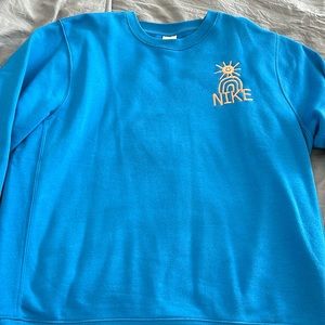Blue Nike Crewneck